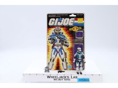 Cobra Commander V3 100% Complete W/34 Cardback & Bubble1987 G.I. Joe Vintage