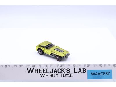 The Hood Yellow 1970 Redline Hot Wheels Mattel Vintage RL Sliding Roof