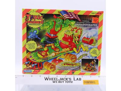 Crusader Skater Toxic Crusaders 1991 Playmates Figure Action Vehicle NEW SEALED
