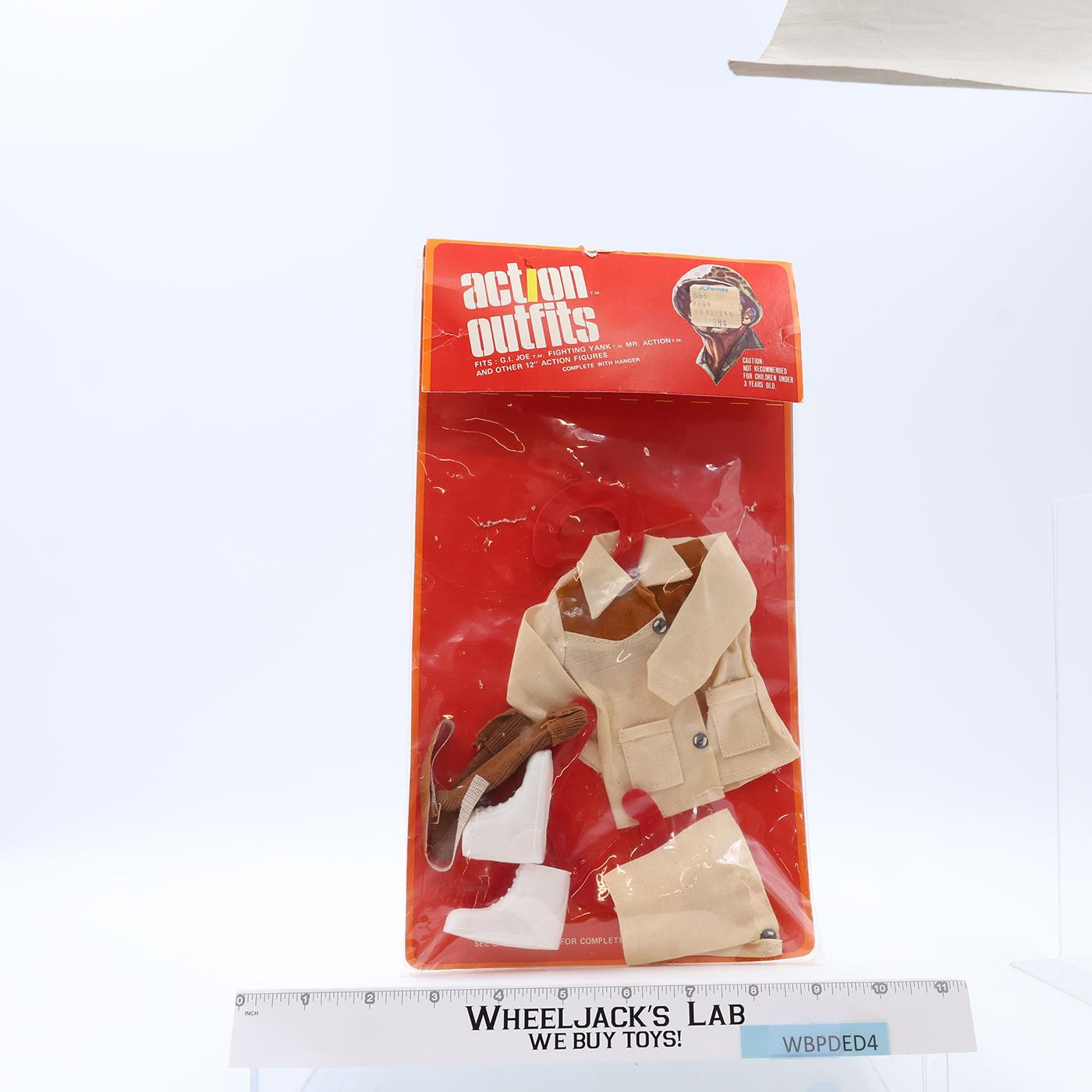 Mr. Action GI Joe Fighting Yank Action Outfits 1970s LJN Accessories NEW MOC