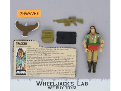 Spirit Tracker V1 100% Complete G.I. Joe 1984 Hasbro Vintage Action Figure