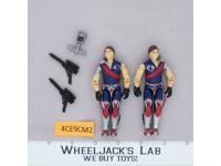 Tomax & Xamot V1 100% Complete G.I. Joe 1985 Hasbro Vintage Action Figure