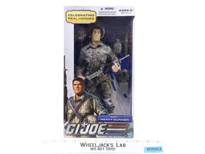 Army Heavy Gunner GI Joe 30th Anniv. 2011 Hasbro 12" Action Figure NEW SEALED