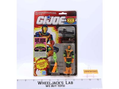 Cobra B.A.T. GI Joe 1990 Hasbro Vintage Action Figure NEW MOSC SEALED