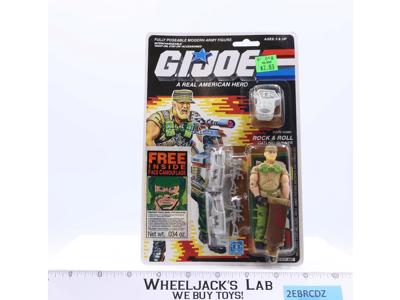 Rock & Roll GI Joe 1989 Hasbro Vintage Action Figure NEW MOSC SEALED