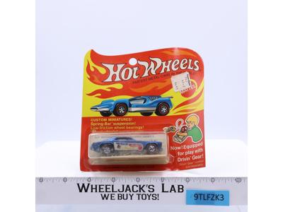 #5954 Blue Mongoose II Drivin' Gear Hot Wheels Redline 1971 Mattel NEW SEALED