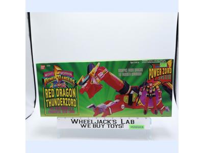Red Dragon Thunderzord Power Rangers 1994 Bandai Action Figure NEW MISB SEALED