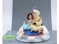 A Whole New World Aladdin & Jasmine Music Box Aladdin Disney Schmid NEW MIB