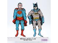 Batman & Superman Pocket Puppets Action Hero 1970's Durham Jointed Figure