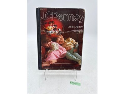 JC Penney Hardcover STORE COPY Christmas 1972 Advertising Catalog Vintage