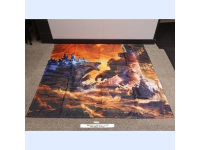 Godzilla vs Kong Movie Poster Wall Hanging Vinyl Art Tapestry 57" x 52"