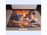 Godzilla vs Kong Movie Poster Wall Hanging Vinyl Art Tapestry 57" x 52"
