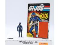 Cobra Officer V1.5 100% Complete W/ Cardback G.I. Joe 1982 Hasbro Vintage Figure