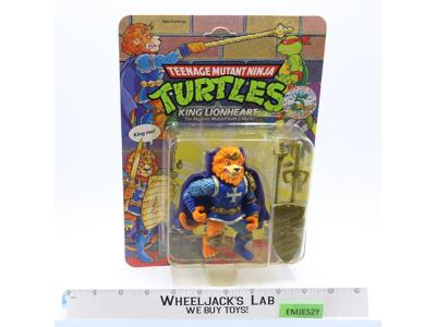 King Lionheart Teenage Mutant Ninja Turtles TMNT 1992 Playmates NEW MOSC SEALED