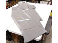 Full Flight Deck GRAY USS Flagg Aircraft Carrier 1985 Vintage GI Joe