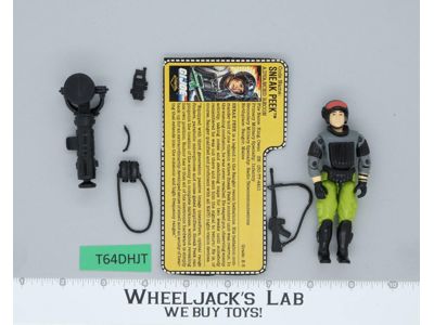 Sneak Peek NIGHT FORCE V2 100% Complete G.I. Joe 1988 Hasbro Vintage Figure