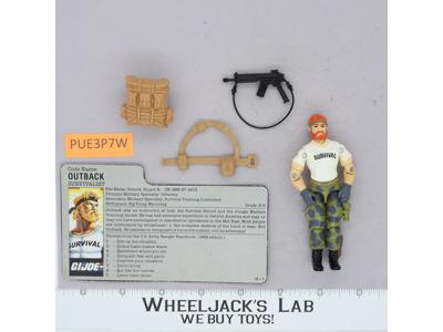 Outback V1 100% Complete 1987 G.I. Joe Hasbro Vintage Action Figure