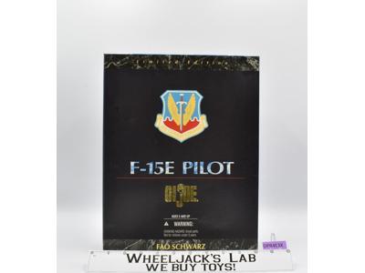 F-15E Pilot RARE BLACK MISB GI Joe FAO Schwarz Limited Edition 1996 Kenner