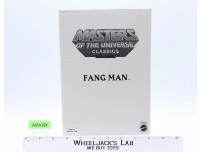 Fang Man w/ Mailer MOSC NEW He-Man Classics MOTUC 2013 Mattel Action Figure
