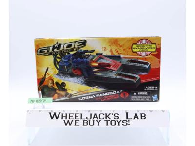 Cobra Fangboat GI Joe Retaliation 2012 Hasbro Vehicle NEW MISB SEALED