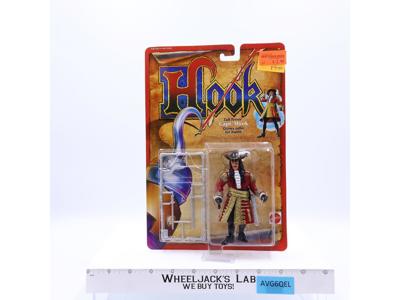 Tall Terror Captain Hook from Hook 1991 Mattel Vintage Action Figure NEW SEALED