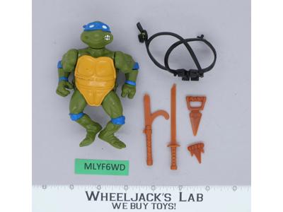 Leonardo HARD HEAD Teenage Mutant Ninja Turtles TMNT 1988 Playmates Vintage