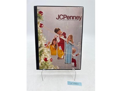JC Penney Hardcover STORE COPY Christmas 1971 Advertising Catalog Vintage
