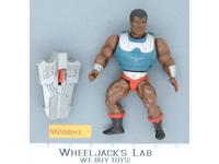 Clamp Champ 100% Complete He-Man Masters of the Universe MOTU 1981 Mattel Figure