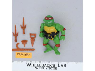 Raphael SOFT HEAD Teenage Mutant Ninja Turtles TMNT 1988 Playmates Vintage