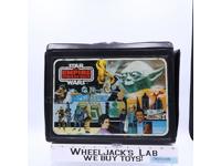 Star Wars ESB Vinyl Collector Case W/2 BLACK TRAYS 1980 Kenner Storage Case