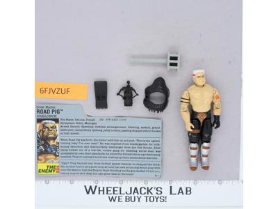 Road Pig V1 100% Complete G.I. Joe 1988 Hasbro Vintage Action Figure