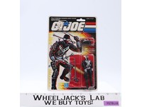 Snake Eyes Commando 34 Back G.I. Joe 1988 Hasbro Vintage Action Figure New MOSC