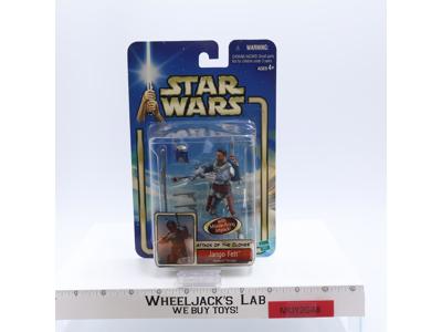 Jango Fett Star Wars Attack of the Clones 2002 Hasbro Action Figure NEW SEALED