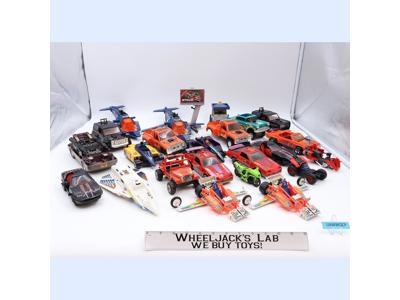 Lot of 24 Action Figure Vehicles MASK M.A.S.K. 1986 Kenner Firefly Buzzard Raven