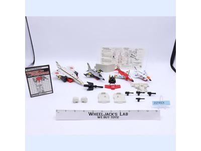 Superion Aerialbots Set 100% Complete Vintage 1986 G1 Transformers Hasbro