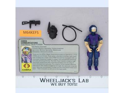 Tele-Vipers V1 100% Complete G.I. Joe 1985 Hasbro Vintage Action Figure