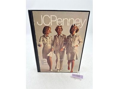 JC Penney Hardcover STORE COPY Spring / Summer 1974 Advertising Catalog Vintage