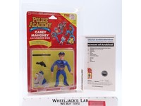 Carey Mahoney & Samson Dog AFA 80+ 80/85/85 Police Academy 1989 Kenner Figure