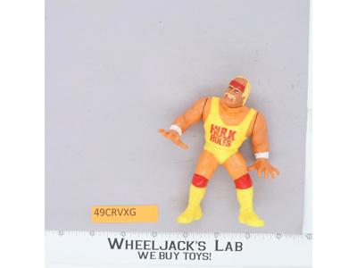 Hulk Hogan Hulk Rules Complete WWF Wrestling 1990 Hasbro Vintage Action Figure