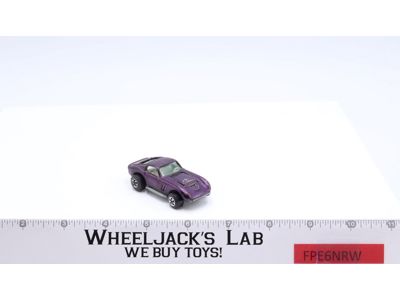 Johnny Lightning Custom Ferrari Purple 1969 Topper Vintage Diecast