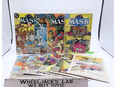 MASK M.A.S.K. Issue # 1 - 10 DC Comics 1987 Comic Books + Camaro Sweepstakes