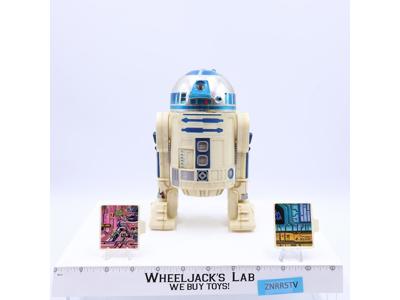 R2-D2 12" Line 8" Figure 100% Complete W/Death Star Plans 1978 Kenner Vintage