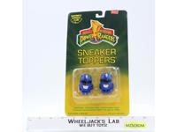 BLUE Ranger Sneaker Toppers Mighty Morphin Power Rangers 1994 Vintage MOSC