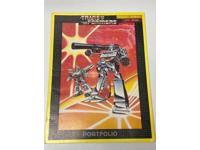 G1 Transformers Portfolio Pocket Folder 1986 Vintage Megatron Prowl