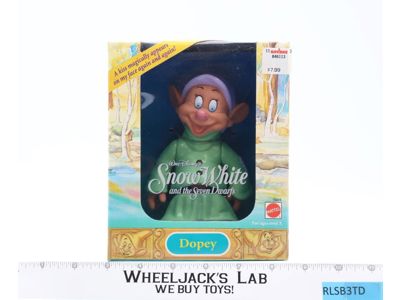 Dopey Disney's Snow White & the Seven Dwarfs 1992 Mattel 6" NEW SEALED