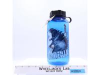 Godzilla Blue 32oz Plastic Water Bottle Toho Legendary NEW W/ TAGS
