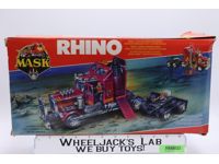 Rhino Matt Trakker Bruce Sato 100% Complete W Box MASK Kenner Vintage