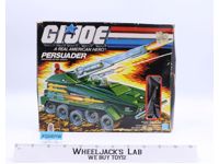 Persuader W/Backstop 100% Complete W/Box GI Joe 1987 Action Figure Vehicle