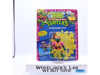 Beachcombin' Mike Teenage Mutant Ninja Turtles TMNT Playmates UNPUNCHED MOSC NEW