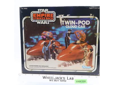 Twin Pod Cloud Car 100% Complete W/Box Star Wars ESB 1980 Kenner Figure Vehicle